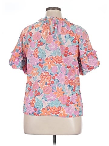 Banjanan Short Sleeve Blouse (view 2)