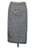 Halogen Solid Gray Casual Skirt Size 6 - photo 1
