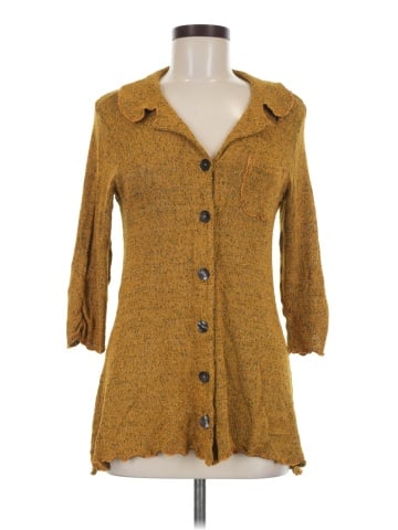 Fenini 3/4 Sleeve Button-Down Shirt (view 1)