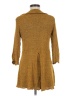 Fenini Brown 3/4 Sleeve Button-Down Shirt Size M - photo 2