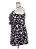 No Boundaries 100% Polyester Floral Black Casual Dress Size XXL - photo 5