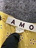 AMO 100% Cotton Yellow Sleeveless Blouse Size S - photo 7