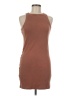 BP. Solid Brown Casual Dress Size M - photo 1