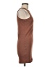 BP. Solid Brown Casual Dress Size M - photo 4