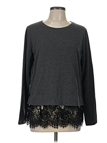 Simply Vera Vera Wang Long Sleeve T-Shirt (view 1)