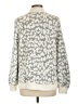 Lands' End Animal Print Silver Pullover Sweater Size L (petite) - photo 2