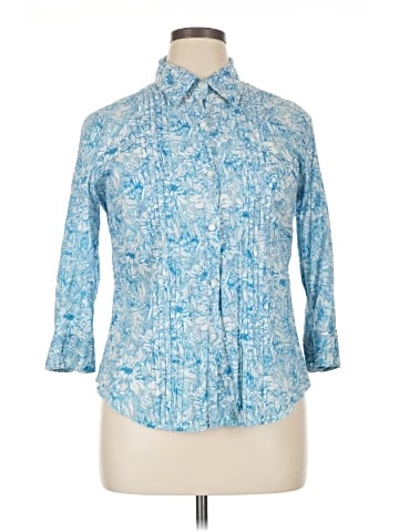 Style&Co 3/4 Sleeve Button-Down Shirt (view 1)