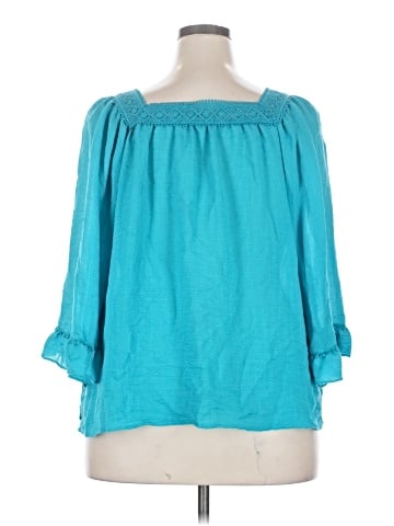 Zac & Rachel 3/4 Sleeve Blouse (view 2)