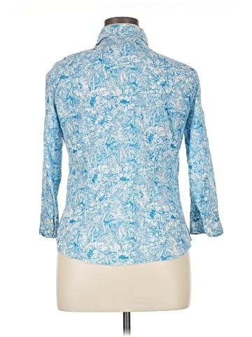 Style&Co 3/4 Sleeve Button-Down Shirt (view 2)