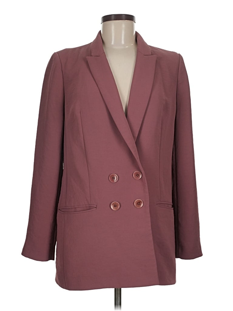 Pre-owned Express Blazer Jacket In Pink