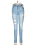 Wax Jean Hearts Blue Jeans Size 7 - photo 1