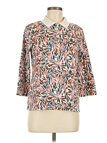 Lands' End 3/4 Sleeve Blouse (view 1)