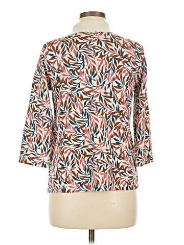 Lands' End 3/4 Sleeve Blouse (view 2)