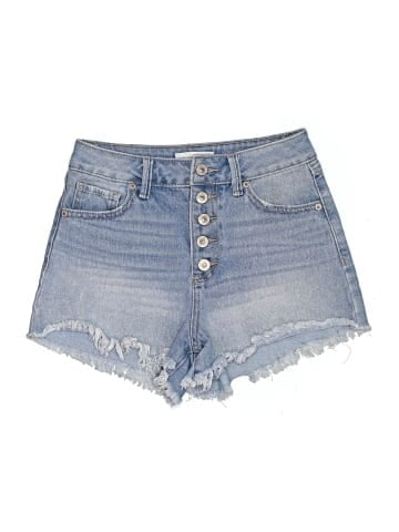 Happily Grey Denim Shorts (view 1)