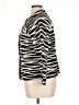 Chico's 100% Cotton Animal Print Silver Jacket Size XL (3) - photo 5