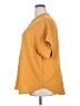 Zenana 100% Polyester Yellow Short Sleeve Blouse Size 2X - photo 5