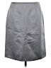 Unbranded 100% Polyester Solid Gray Formal Skirt Size 8 (petite) - photo 1