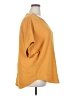 Zenana 100% Polyester Yellow Short Sleeve Blouse Size 2X - photo 4