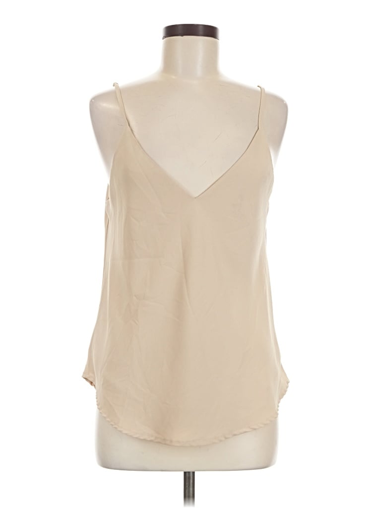 Pre-owned Shein Sleeveless Blouse In Ivory