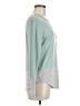 Vanilla Bay Teal Long Sleeve Top Size 6 (estimated) - photo 4
