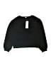 Splendid Black Sweatshirt Size 12 - photo 1