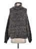 William Rast Tweed Gray Turtleneck Sweater Size S - photo 1