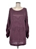 New York & Company Purple Pullover Sweater Size M - photo 1