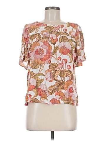 Garnet Hill Short Sleeve Blouse (view 1)