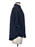 BCX 100% Polyester Polka Dots Blue 3/4 Sleeve Blouse Size S - photo 4