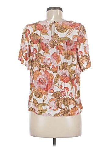 Garnet Hill Short Sleeve Blouse (view 2)