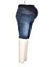 Duo Maternity Blue Denim Shorts Size L - photo 4