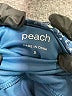Peach Print Blue Active Pants Size S - photo 7