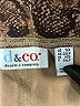 D&Co. Animal Print Brown Leggings Size 1X (petite) - photo 4
