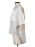My Michelle 100% Cotton Color Block Tan Pullover Sweater Size XS - photo 5