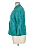 Chico's 100% Linen Teal Jacket Size XL (3) - photo 5