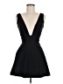 Foreign Exchange 100% Polyester Black Cocktail Dress Size M - photo 1