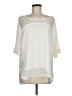 Marabelle 100% Polyester Ivory 3/4 Sleeve Blouse Size M - photo 1