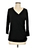 Grace Black 3/4 Sleeve Top Size M - photo 1