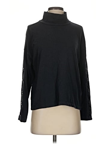 Madewell Button-Sleeve Turtleneck Top (view 1)