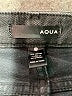 Aqua Stripes Black Jeans Size 26 waist - photo 7