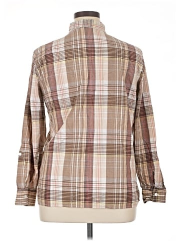 Liz Claiborne Long Sleeve Button-Down Shirt (view 2)