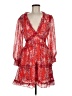 Unbranded Floral Red Cocktail Dress Size M - photo 1