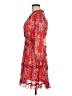 Unbranded Floral Red Cocktail Dress Size M - photo 5