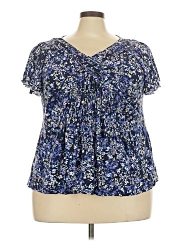Elle Short Sleeve Blouse (view 1)