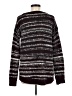 CALVIN KLEIN JEANS Stripes Burgundy Pullover Sweater Size M - photo 2