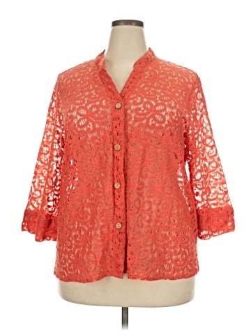 Ruby Rd. 3/4 Sleeve Blouse (view 1)
