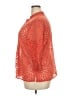 Ruby Rd. 100% Nylon Orange 3/4 Sleeve Blouse Size 18 - photo 5