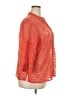 Ruby Rd. 100% Nylon Orange 3/4 Sleeve Blouse Size 18 - photo 4