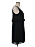 Fab'rik 100% Polyester Solid Black Casual Dress Size M - photo 4
