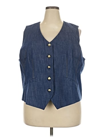 Talbots Denim Vest (view 1)